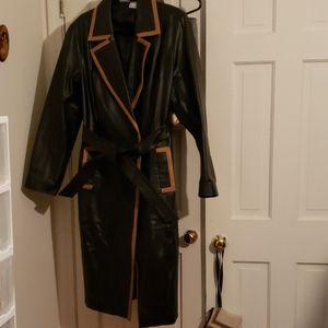 LEATHER COAT